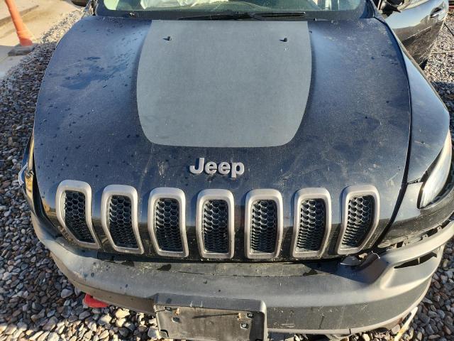 1C4PJMBB8FW778179 - 2015 JEEP CHEROKEE TRAILHAWK BLACK photo 11