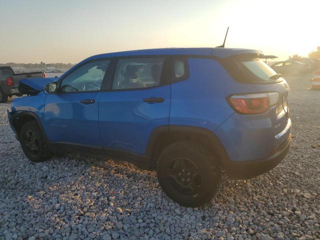 3C4NJDAB9KT658934 - 2019 JEEP COMPASS SPORT 蓝色 照片 2