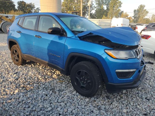 3C4NJDAB9KT658934 - 2019 JEEP COMPASS SPORT 蓝色 照片 4