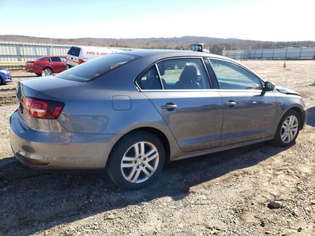 3VW2B7AJ2HM237923 - 2017 VOLKSWAGEN JETTA S GRAY photo 3