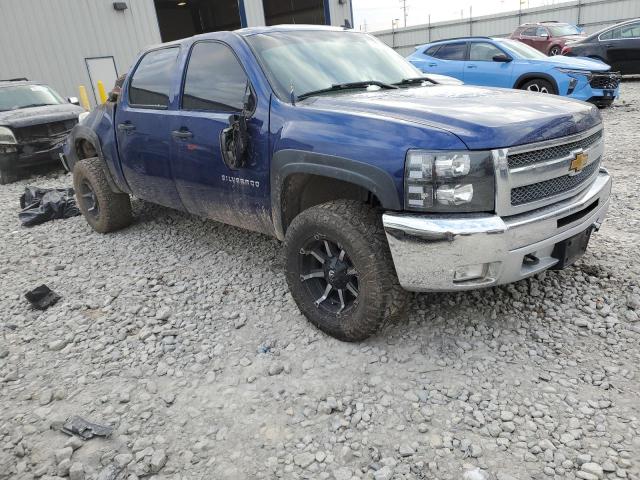 3GCPKSE70DG248373 - 2013 CHEVROLET SILV1500 4 K1500 LT BLUE photo 4