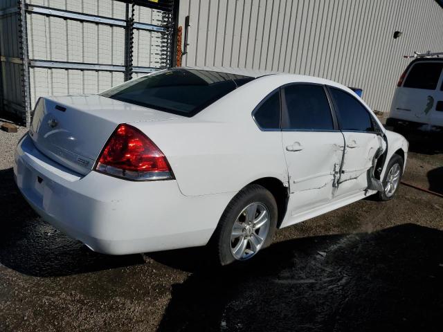 2G1WF5E30D1186165 - 2013 CHEVROLET IMPALA LS WHITE photo 3