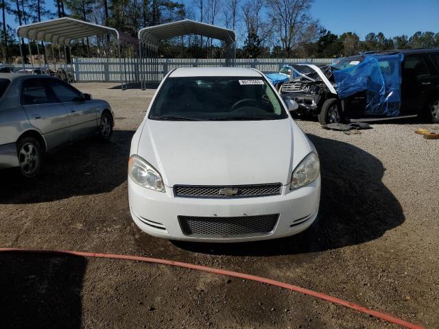 2G1WF5E30D1186165 - 2013 CHEVROLET IMPALA LS WHITE photo 5