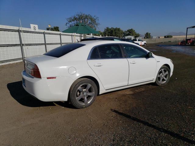 1G1ZF57539F229988 - 2009 CHEVROLET MALIBU HYBRID WHITE photo 3