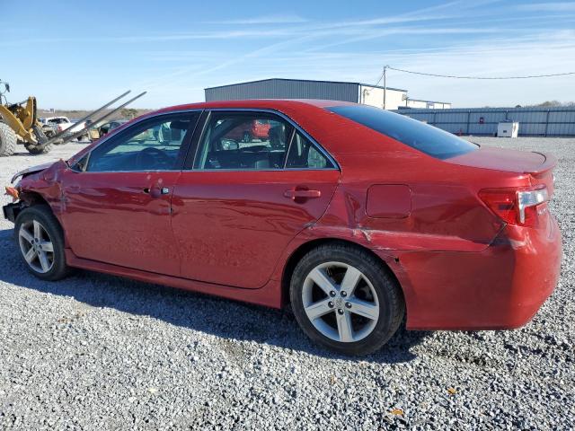 4T1BF1FK2EU865487 - 2014 TOYOTA CAMRY L RED photo 2