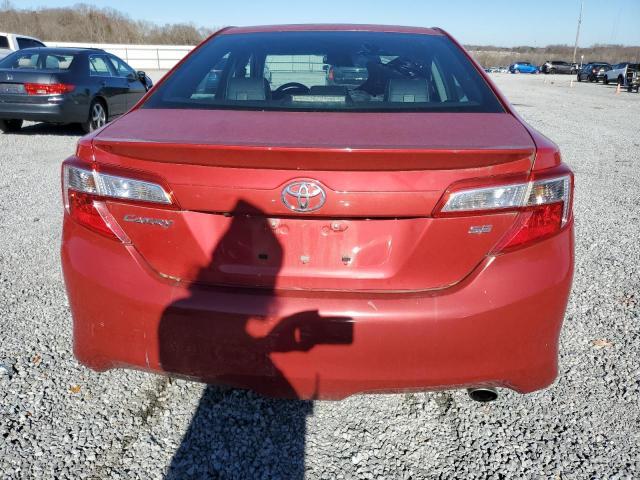 4T1BF1FK2EU865487 - 2014 TOYOTA CAMRY L RED photo 6