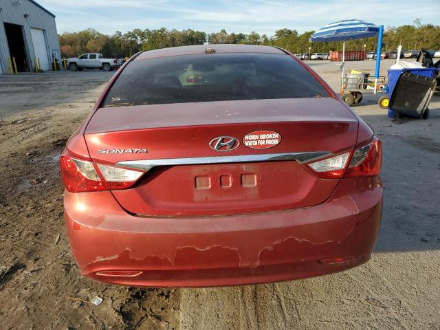 5NPEB4AC7DH651750 - 2013 HYUNDAI SONATA GLS BURGUNDY photo 6