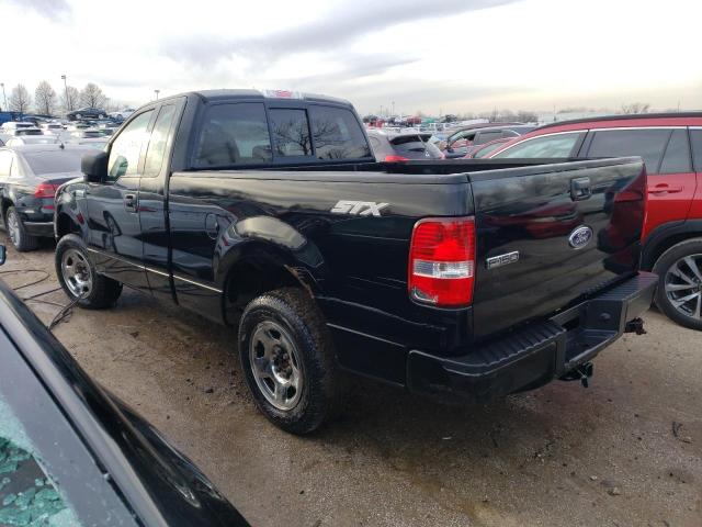 1FTRF12285KF11350 - 2005 FORD F150 BLACK photo 2