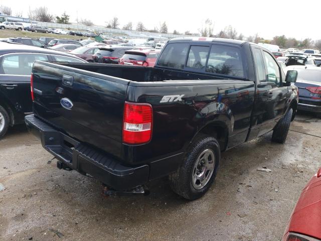 1FTRF12285KF11350 - 2005 FORD F150 BLACK photo 3