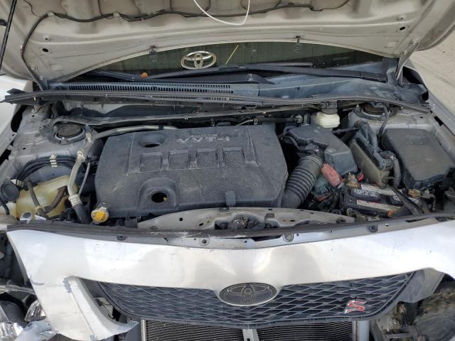 1NXBU4EEXAZ229431 - 2010 TOYOTA COROLLA BASE 银色 照片 11