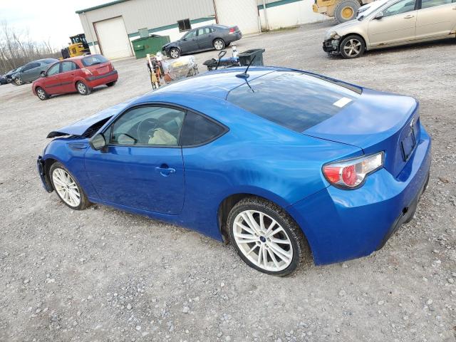 JF1ZCAC19D1600790 - 2013 SUBARU BRZ 2.0 LIMITED BLUE photo 2