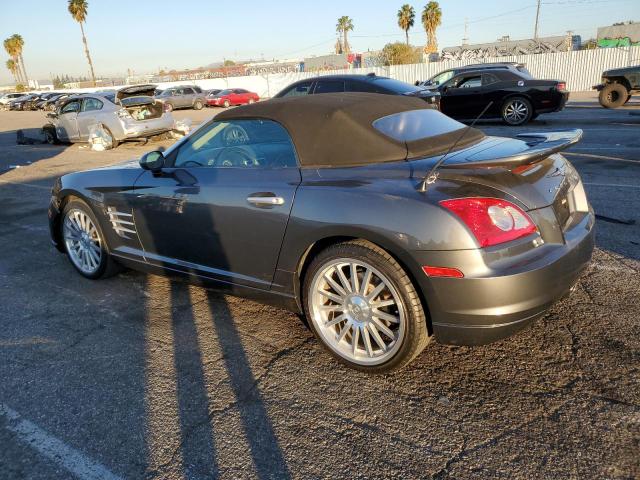 1C3AN75N85X054216 - 2005 CHRYSLER CROSSFIRE SRT-6 GRAY photo 2