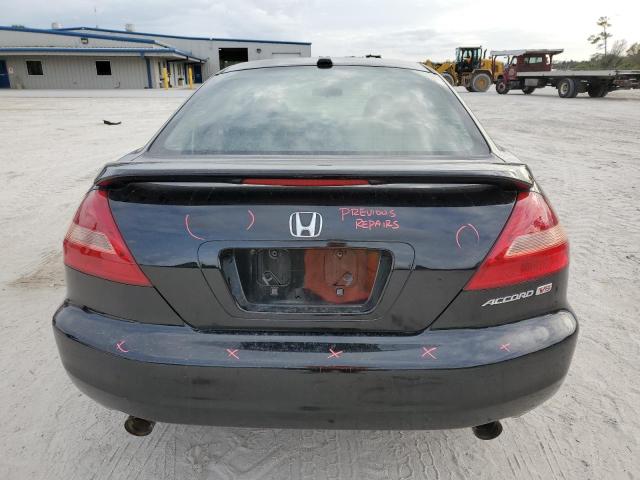 1HGCM81615A003317 - 2005 HONDA ACCORD EX BLACK photo 6