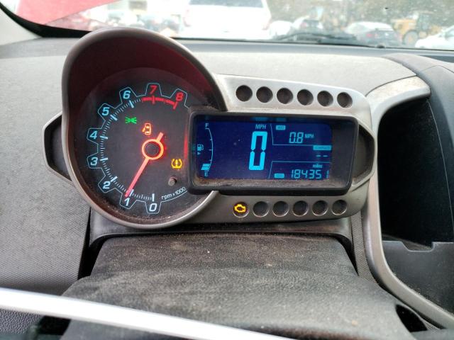 1G1JB5SH9F4141920 - 2015 CHEVROLET SONIC LS RED photo 9