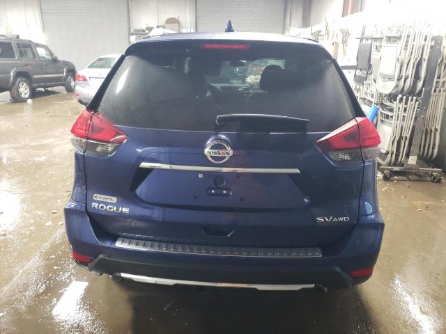 5N1AT2MV7HC836567 - 2017 NISSAN ROGUE SV BLUE photo 6