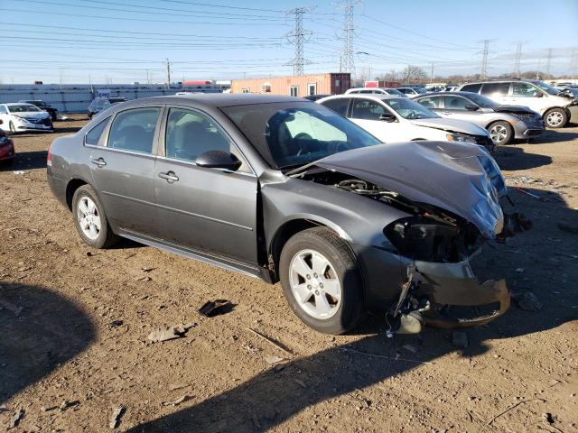 2G1WB5EN5A1247390 - 2010 CHEVROLET IMPALA LT CHARCOAL photo 4