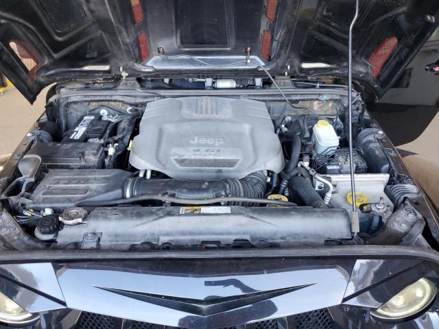 1C4BJWEG4CL269670 - 2012 JEEP WRANGLER U SAHARA أسود صورة 11