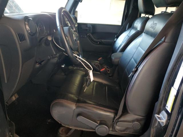 1C4BJWEG4CL269670 - 2012 JEEP WRANGLER U SAHARA أسود صورة 7