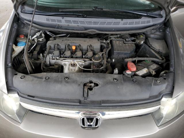 2HGFA168X8H302303 - 2008 HONDA CIVIC EX ნაცრისფერი ფოტო 11