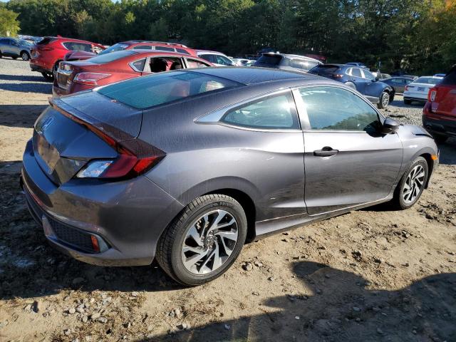2HGFC4B68KH303697 - 2019 HONDA CIVIC LX ნაცრისფერი ფოტო 3