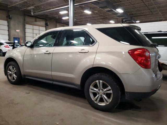 2GNALBEK6C6354349 - 2012 CHEVROLET EQUINOX LS BEIGE photo 2