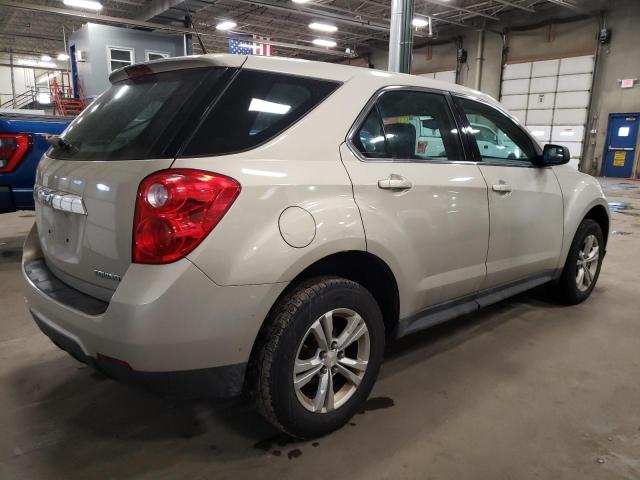 2GNALBEK6C6354349 - 2012 CHEVROLET EQUINOX LS BEIGE photo 3