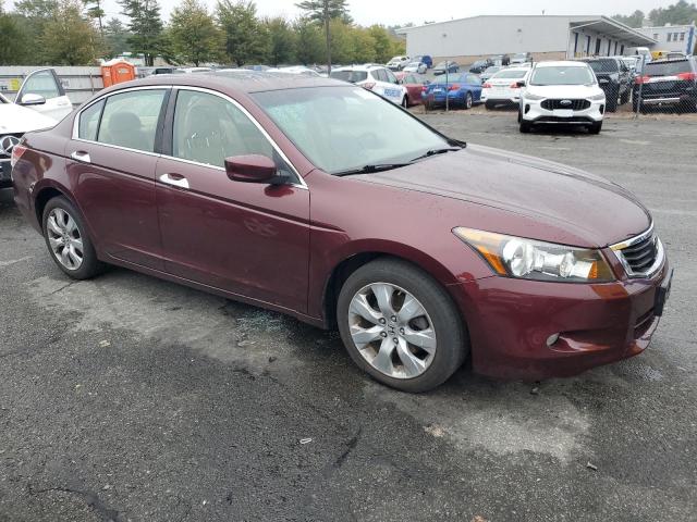 1HGCP36868A066602 - 2008 HONDA ACCORD EXL 勃艮第红 照片 4