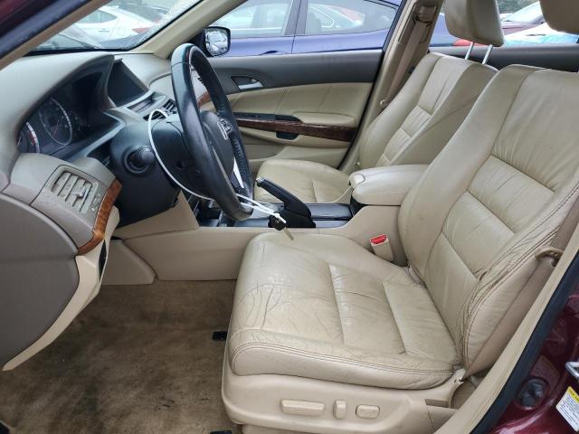 1HGCP36868A066602 - 2008 HONDA ACCORD EXL 勃艮第红 照片 7