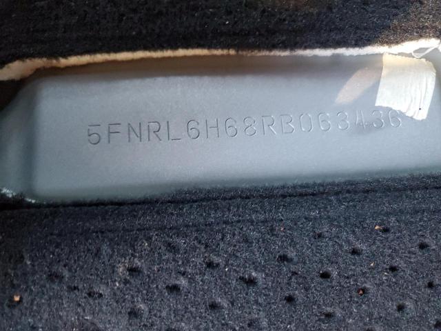 5FNRL6H68RB063436 - 2024 HONDA ODYSSEY EXL GRAY photo 13