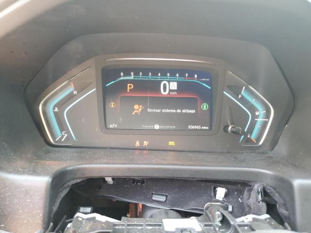 5FNRL6H68RB063436 - 2024 HONDA ODYSSEY EXL GRAY photo 9