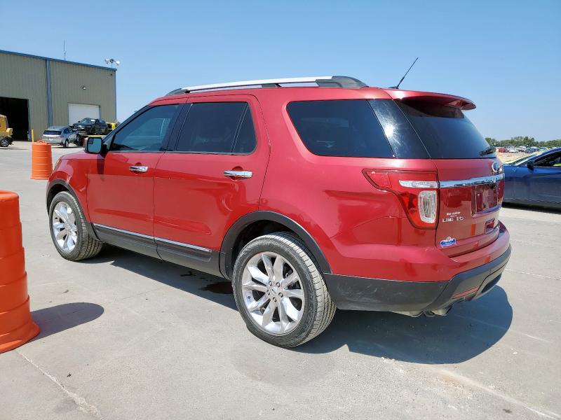 1FMHK8F86CGA72899 - 2012 FORD EXPLORER LIMITED Կարմիր լուսանկար 2