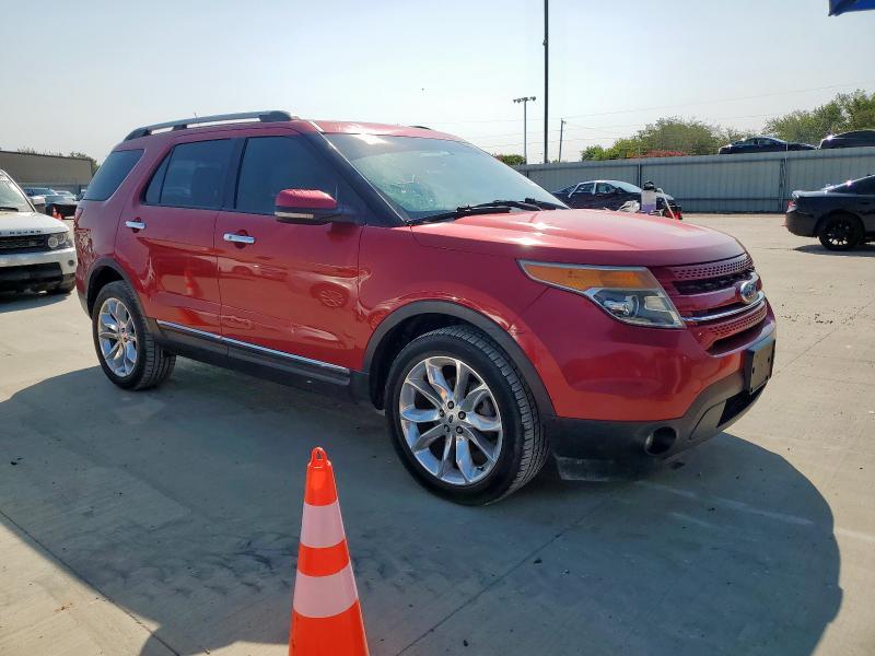 1FMHK8F86CGA72899 - 2012 FORD EXPLORER LIMITED Կարմիր լուսանկար 4