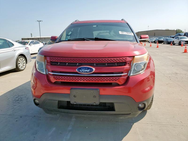 1FMHK8F86CGA72899 - 2012 FORD EXPLORER LIMITED Կարմիր լուսանկար 5