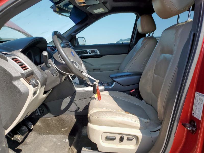 1FMHK8F86CGA72899 - 2012 FORD EXPLORER LIMITED Կարմիր լուսանկար 7