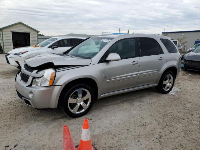 2CNDL937286063461 - 2008 CHEVROLET EQUINOX SPORT SILVER photo 1