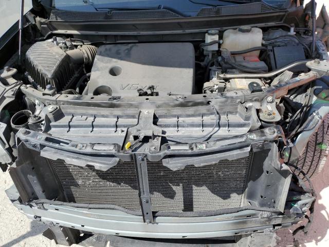 1GNERGKW4MJ183433 - 2021 CHEVROLET TRAVERSE LT ნაცრისფერი ფოტო 12