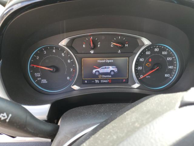 1GNERGKW4MJ183433 - 2021 CHEVROLET TRAVERSE LT ნაცრისფერი ფოტო 9