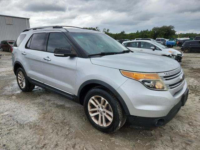 1FM5K7D85FGB71654 - 2015 FORD EXPLORER XLT 银色 照片 4
