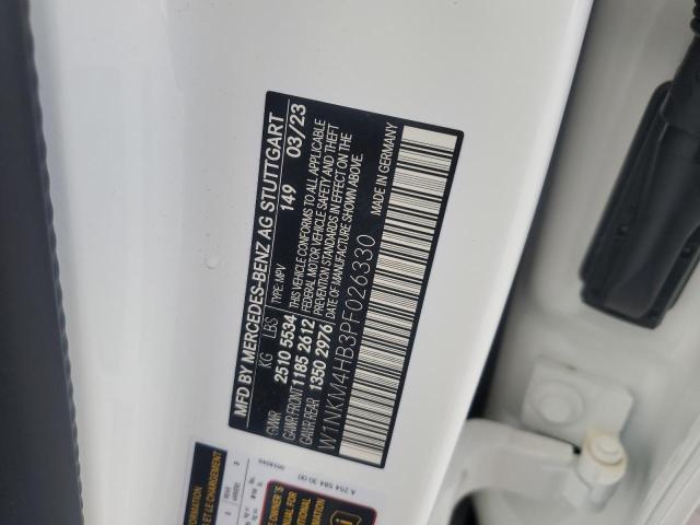 W1NKM4HB3PF026330 - 2023 MERCEDES-BENZ GLC 300 4MATIC WHITE photo 13