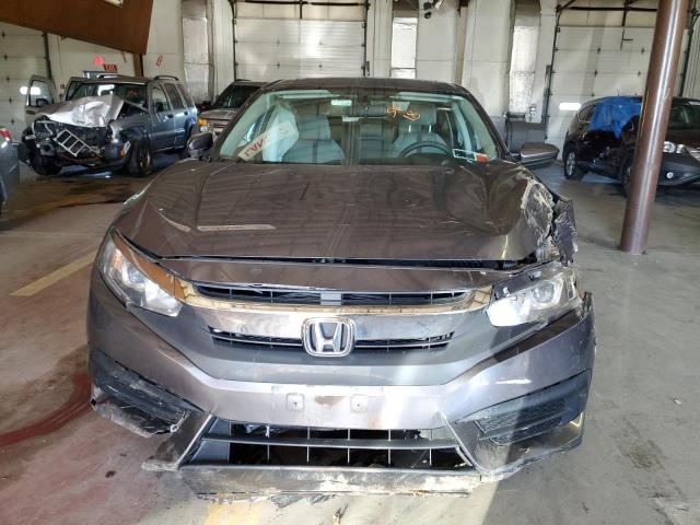 2HGFC2F76JH524429 - 2018 HONDA CIVIC EX GRAY photo 5