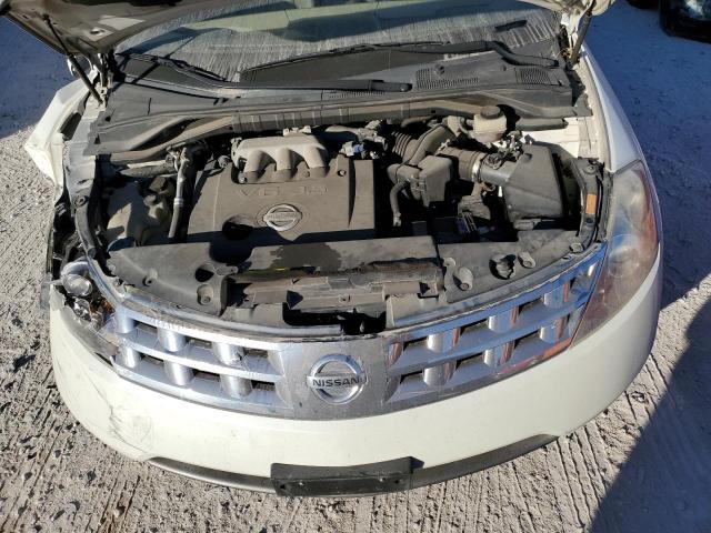 JN8AZ08T23W118534 - 2003 NISSAN MURANO SL WHITE photo 11