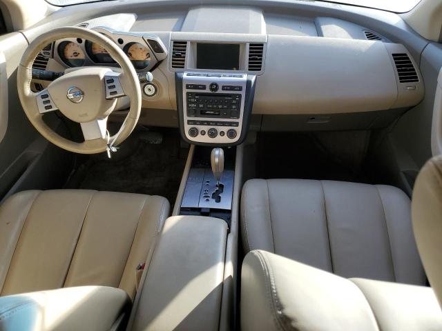 JN8AZ08T23W118534 - 2003 NISSAN MURANO SL WHITE photo 8