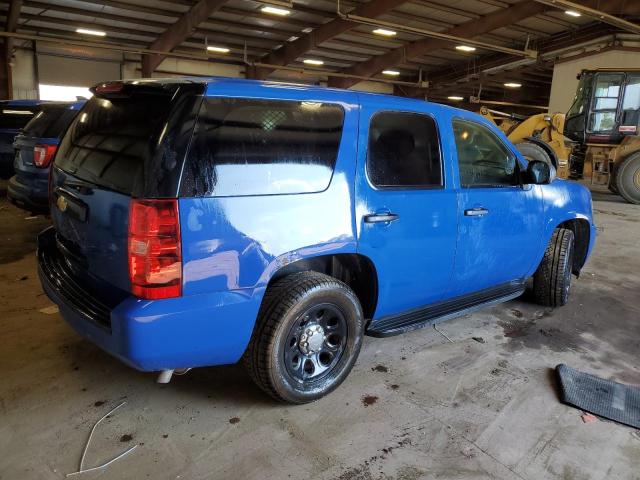 1GNLC2E00DR325071 - 2013 CHEVROLET TAHOE POLICE Mavi fotoğraf 3