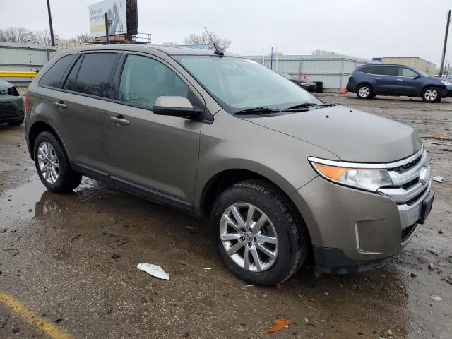 2FMDK3JC2DBC89338 - 2013 FORD EDGE SEL BROWN photo 4