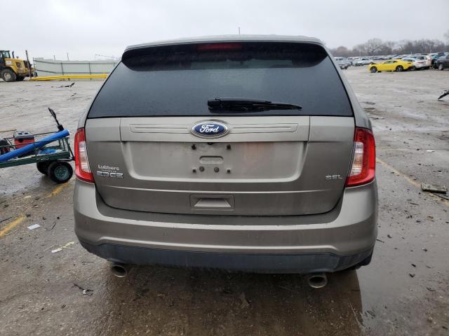 2FMDK3JC2DBC89338 - 2013 FORD EDGE SEL BROWN photo 6