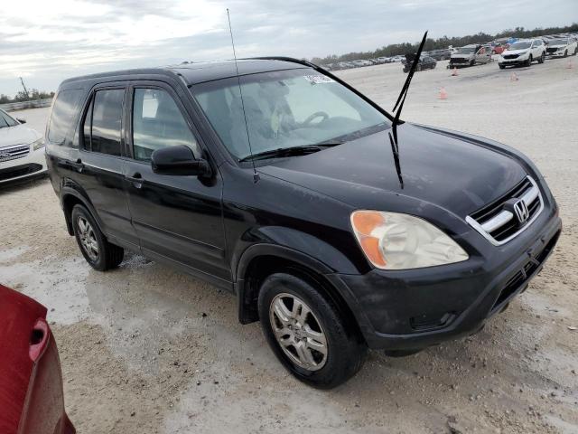 SHSRD78853U132555 - 2003 HONDA CR-V EX BLACK photo 4