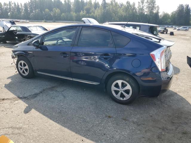 JTDKN3DU5C0336594 - 2012 TOYOTA PRIUS BLUE photo 2