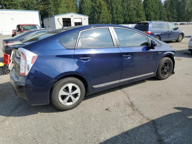 JTDKN3DU5C0336594 - 2012 TOYOTA PRIUS BLUE photo 3