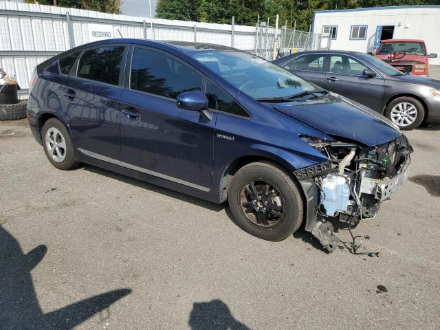 JTDKN3DU5C0336594 - 2012 TOYOTA PRIUS BLUE photo 4