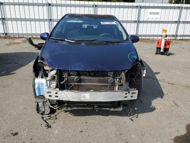 JTDKN3DU5C0336594 - 2012 TOYOTA PRIUS BLUE photo 5